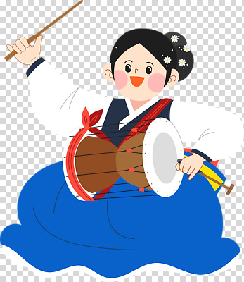 편집이미지 전통 문화 음악 컬러 놀이 한국 웃음 소녀 축제 공연 춤 한복 북 즐거움 PNG 한국전통 여자 감정 아시아 어린이 문화예술 타악기 표정 이벤트 전통의상 파일형식 나라 악기 사람