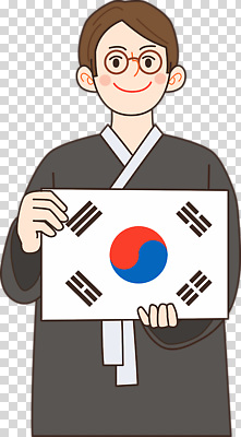 편집이미지 손 디자인 기념일 문화 상징 컬러 한국 사람 축제 태극기 전통의상 개성 PNG 애국심 전통 아시아 이벤트 신체부위 국기 파일형식