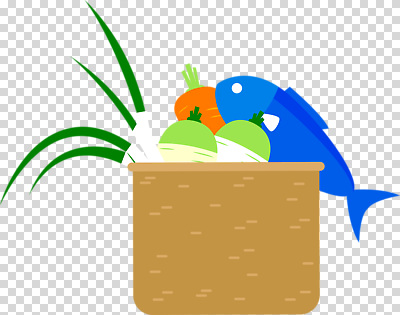 채소 뿌리채소 수중동물 파일형식 바구니 어류 건강 신선 식사 재료 조화 당근 파 양파 음식 요리 장보기 편집이미지 PNG