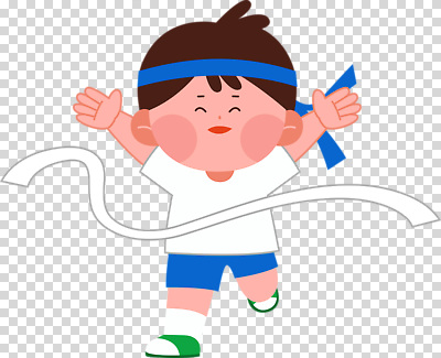 감정 스포츠 컬러 셔츠 바지 건강 사람 파일형식 어린이 결승선 기쁨 운동 경기 에너지 파란색 흰색 반바지 티셔츠 리본 축제 즐거움 편집이미지 PNG