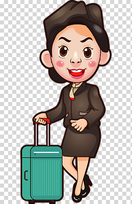편집이미지 직업 여자 여행 유니폼 비행기 표정 캐리어 짐 공항 승무원 즐거움 서비스 준비 PNG 옷 감정 항공교통 교통시설 대중교통 사람 여행가방 파일형식 교통수단 교통 가방 시설 잡화