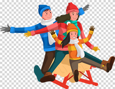 계절 감정 관계 목도리 파일형식 썰매 겨울 가족 놀이 언덕 즐거움 스카프 친구 모션 놀이기구 스포츠 사랑 편집이미지 PNG