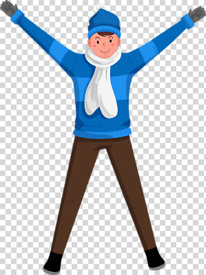 잡화 계절 남자 감정 어린이 상의 표정 파일형식 겨울 소년 스웨터 목도리 기쁨 행복 따뜻함 옷 캐릭터 웃음 즐거움 액티비티 편집이미지 PNG