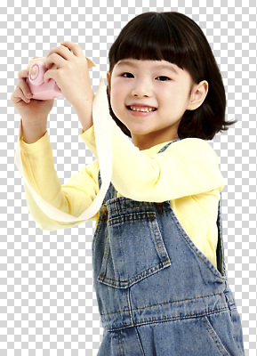 여자 감정 어린이 컬러 바지 표정 사람 라이프 전자제품 파일형식 소녀 카메라 즐거움 촬영 웃음 순간 행복 옷 청바지 일상 모션 분홍색 편집이미지 PNG