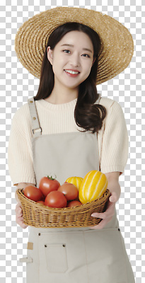 식물 편집이미지 계절 여자 농업 토마토 채소 자연 호박 미소 농작물 햇빛 농장 바구니 수확 신선 PNG 산업 표정 사람 빛 생태계 파일형식