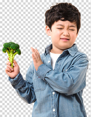 감정 음식 채소 모션 사람 파일형식 어린이 브로콜리 싫은 표정 식사 건강식 먹기 반응 손짓 유머 편집이미지 PNG