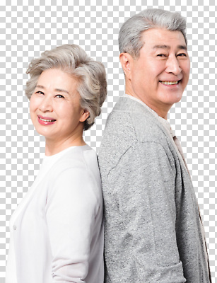 편집이미지 부부 여자 노년 남자 행복 문화 가족 따뜻함 사랑 미소 우정 편안함 PNG 커플 감정 관계 표정 사람 성인 친구 감각 파일형식