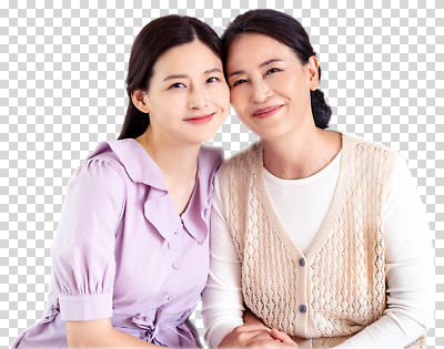 편집이미지 여자 딸 행복 포즈 가족 관계 엄마 따뜻함 사랑 미소 촬영 시간 세대 PNG 역할 감정 표정 사람 파일형식
