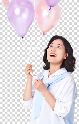 감정 컬러 컨셉 표정 사람 신체부위 파일형식 여자 풍선 웃음 행복 분홍색 보라색 기쁨 손 밝음 분위기 이벤트 축제 즐거움 순간 편집이미지 PNG