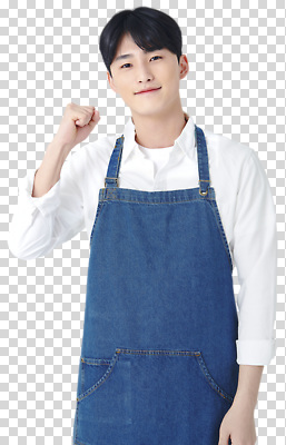 편집이미지 남자 산업 모션 수업 표정 요리 미소 일상 요리사 앞치마 주먹 청바지 자신감 PNG 긍정적 직업 교육 감정 바지 사람 라이프 파일형식 하의 생활 옷