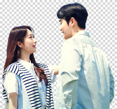 편집이미지 커플 행복 관계 자연 대화 사랑 미소 청년 야외 여름 햇빛 즐거움 PNG 소통 계절 감정 컨셉 표정 말하기 성인 빛 생태계 파일형식 모션 사람