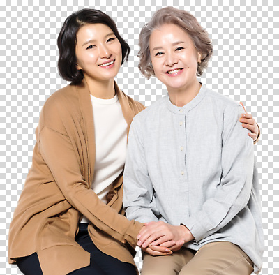 편집이미지 손 행복 가족 포옹 모녀 함께함 따뜻함 사랑 미소 웃음 PNG 순간 유대감 딸 감정 컨셉 관계 안기 엄마 표정 신체부위 파일형식 모션 사람