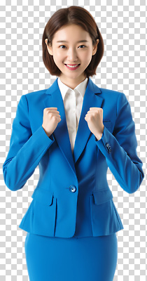 편집이미지 손 여자 포즈 비즈니스 표정 밝음 정장 뷰티 주먹 양손 자신감 청록색 PNG 옷 감정 컬러 모션 사람 신체부위 파일형식