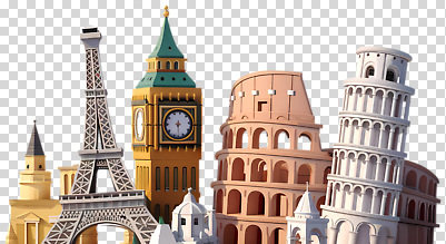 건축 여행 영국 세계 이탈리아 로마 시계탑 런던 파리 랜드마크 파일형식 에펠탑 빅벤 콜로세움 건축물 풍경 세계여행 문화 디자인 편집이미지 PNG