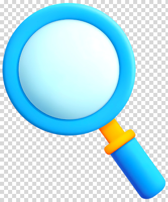 교육 컬러 컨셉 모션 사람 파일형식 확대경 관찰 도구 파란색 노란색 빛 오브젝트 학습 실험 과학 흥미 어린이 편집이미지 PNG