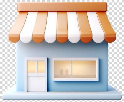 건축물 디자인 컬러 컨셉 내부 파일형식 상점 건물 모델 파란색 주황색 지붕 창문 조명 아기자기 인테리어 장식 오브젝트 실내 외관 편집이미지 PNG