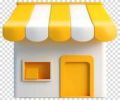 컬러 컨셉 맛 파일형식 과일 상점 노란색 흰색 스티커 디자인 외관 아기자기 달콤 음식 오브젝트 장식 마을 거리 편집이미지 PNG