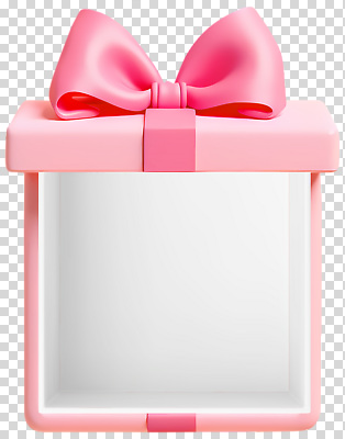 기념일 컬러 컨셉 이벤트 파일형식 선물 상자 분홍색 리본 장식 공백 메시지 디자인 축하 생일 크리스마스 포장 편집이미지 PNG