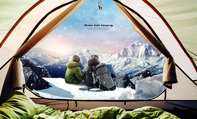 편집이미지 계절 관계 불 레저 말하기 사람 캠핑 생태계 파일형식 오토캠핑 두명 산 자연 야외 모닥불 대화 트래킹 힐링 친구 가족 이미지편집 PSD 겨울