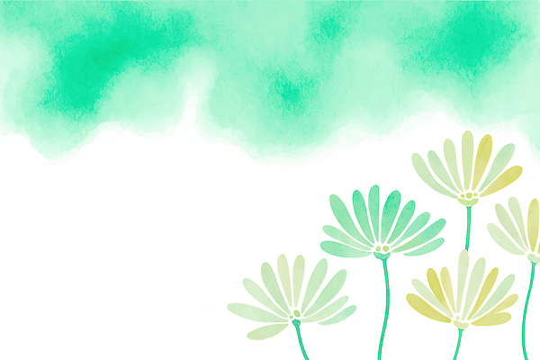 JPG 식물 디자인 꽃 컬러 백그라운드 잎 일러스트 자연 수채화 풍경 장식 초록색 봄 편안함 심플 팬시 뷰티풀 국내일러스트 계절 감각 생태계 파일형식