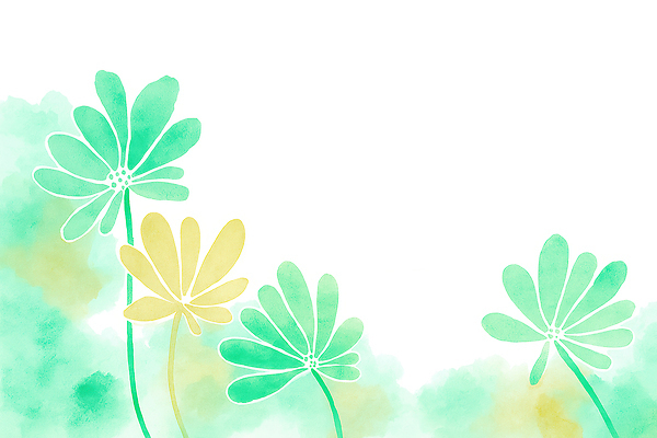 JPG 식물 디자인 꽃 감정 여유 예술 컬러 백그라운드 일러스트 자연 수채화 초록색 노란색 봄 작품 감성 뷰티풀 색감 창의성 차분 국내일러스트 계절 컨셉 미술 생태계 파일형식
