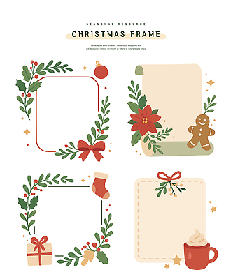 디자인 꽃 별 컬러 크리스마스 일러스트 양말 안내 프레임 선물 잔디 그래픽 장식 컵 파티 쿠키 생일 오브젝트 연말 국내일러스트 AI파일 자연요소 식물 식기 기념일 디저트 이벤트 파일형식 벡터