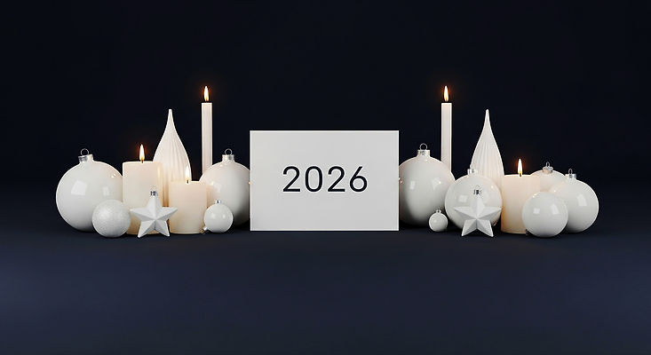 JPG 편집이미지 크리스마스 겨울 촛불 탁자 조명 새해 이벤트 장식 흰색 축하 분위기 준비 2026년 편집실사 계절 기념일 컬러 가구 컨셉 초 연도 CG 파일형식