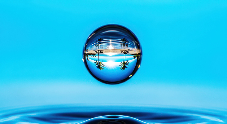 JPG 편집이미지 자연 열대 풍경 물 여름 야자수 반사 평화 맑음 물방울 수면 청명 편집실사 자연요소 나무 계절 컨셉 날씨 CG 생태계 파일형식