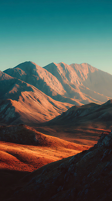 JPG 편집이미지 자연 하늘 산 풍경 초원 야외 빛 햇빛 저녁 뷰티풀 평원 편집실사 태양 야간 CG 생태계 파일형식