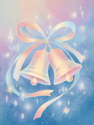 컬러 컨셉 모션 문화예술 이벤트 미술도구 파일형식 종 리본 장식 파란색 분홍색 반짝임 뷰티풀 꿈 물감 예술 디자인 마법 환상 기념일 축제 소리 미술 일러스트 국내일러스트 JPG