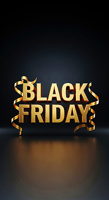 JPG 편집이미지 디자인 리본 이벤트 장식 쇼핑 세일 상점 금색 소비 고객 온라인 마케팅 블랙프라이데이 프로모션 이미지편집 컬러 데이이벤트 파일형식