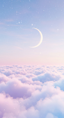 JPG 편집이미지 분홍색 컬러 하늘색 자연 하늘 풍경 일상 평화 맑음 달 저녁 초승달 뷰티풀 이미지편집 자연요소 컨셉 날씨 라이프 파란색 야간 생태계 파일형식