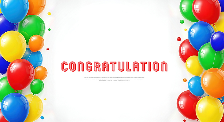 JPG 편집이미지 기념일 컬러 기념 이벤트 장식 파티 축제 축하 생일 분위기 즐거움 초대장 풍선 생동감 이미지편집 감정 컨셉 카드_감사 파일형식