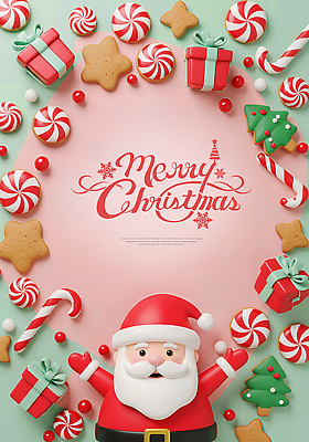 JPG 편집이미지 행복 감정 인형 백그라운드 크리스마스 겨울 사탕 장식 빨간색 인테리어 산타클로스 쿠키 축제 페스츄리 이미지편집 디자인 계절 기념일 빵 컬러 디저트 파일형식