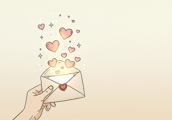 모양 감정 컨셉 이벤트 신체부위 친구 파일형식 사랑 편지 하트 손 표현 기쁨 행복 소통 따뜻함 순간 선물 우정 메시지 설렘 기념일 특별함 그림 일러스트 국내일러스트 JPG