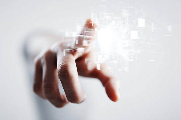 JPG 편집이미지 디자인 손가락 미래 기술 빛 디지털 정보 표현 입자 소통 혁명 인터페이스 상호작용 이미지편집 손 컨셉 파일형식