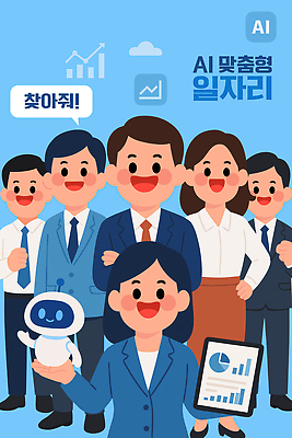 직업 일러스트 미래 협력 기술 실험 웃음 여러명 경제 사무실 자료 업무 로봇 분석 일자리 혁명 개발 전문 찾기 AI_인공지능 국내일러스트 AI파일 다수 컨셉 비즈니스 모션 표정 사람 작업 파일형식 벡터