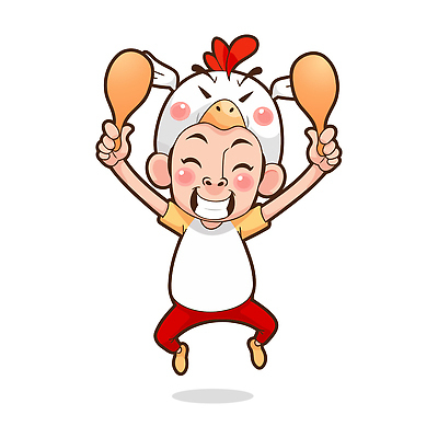 행복 어린이 음식 일러스트 장신구 디저트 표정 웃음 소년 달리기 귀여움 축제 기쁨 닭 즐거움 닭다리 놀기 상상력 일러캐릭터 AI파일 캐릭터 남자 감정 컨셉 모션 조류 사람 파일형식 벡터