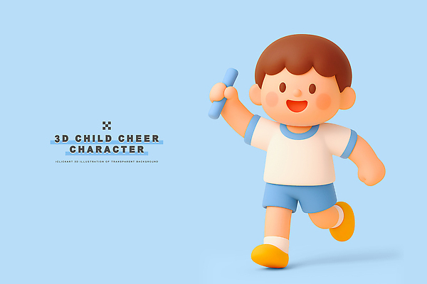 캐릭터 백그라운드 모션 표정 건강 사람 경기 파란색 3D 육상스포츠 파일형식 어린이 3D캐릭터 달리기 웃음 운동 파란배경 스포츠 마라톤 완주 편집3D PSD 편집이미지