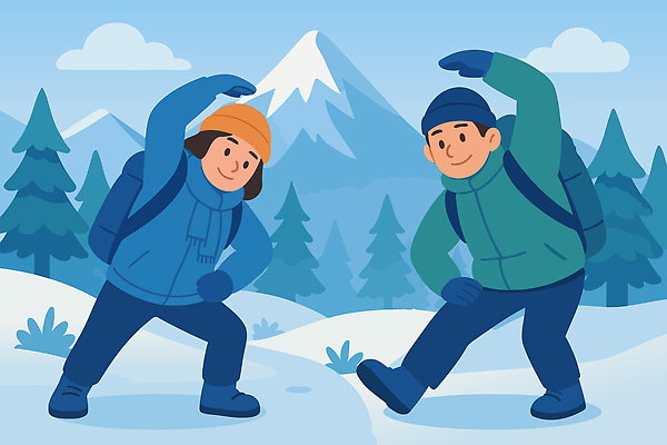 나무 행복 스포츠 여행 포즈 겨울 일러스트 모션 자연 눈사람 산 아이디어 웃음 친구 등산 헬멧 즐거움 겨울옷 전경 국내일러스트 AI파일 식물 옷 계절 감정 컨셉 관계 표정 풍경 트래킹 보호장비 생태계 파일형식 벡터 탑뷰