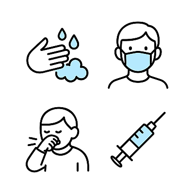 아이콘 씻기 질병 세정제 접종 파일형식 벡터 예방 손씻기 마스크 감염 건강 안전 기침 예방접종 호흡기질환 손세정제 증상 바이러스 2D아이콘 AI파일