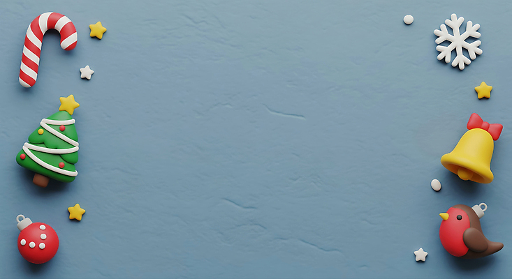 자연요소 식물 동물 계절 기념일 컬러 디저트 3D 파일형식 천_직물 크리스마스 장식 파란색 사탕 나무 종 조류 별 케이크 빨간색 초록색 겨울 축제 펠트 편집이미지 편집3D JPG