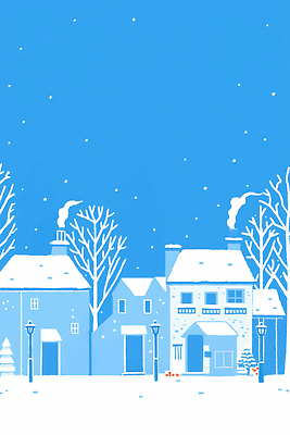 자연요소 식물 계절 공공시설 기념일 컨셉 건물 생태계 파일형식 겨울 마을 주택 나무 가로등 조용 풍경 크리스마스 우체통 따뜻함 얼음 자연 차가움 뷰티풀 휴식 일러스트 국내일러스트 JPG