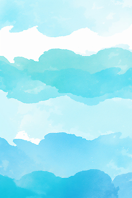 JPG 디자인 감정 예술 컬러 백그라운드 일러스트 자연 하늘 수채화 풍경 파란색 평화 자유 표현 그림 조화 뷰티풀 색채 국내일러스트 컨셉 생태계 파일형식