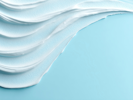 컬러 컨셉 무늬 젖음 감각 CG 파일형식 크림 파란색 백그라운드 부드러움 질감 흐름 층 디자인 예술 패턴 촉촉함 편집실사 JPG 편집이미지