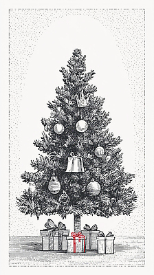 식물 계절 기념일 감정 컨셉 크리스마스 관계 이벤트 파일형식 크리스마스트리 겨울 선물 장식 축제 나무 분위기 장면 전통 귀여움 가족 기쁨 따뜻함 휴일 생활 행복 축하 일러스트 국내일러스트 JPG