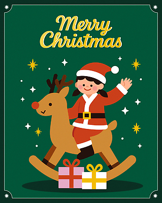 전통 옷 행복 어린이 크리스마스 겨울 일러스트 가족 놀이 선물 손짓 장식 친구 산타클로스 기쁨 축하 즐거움 장면 캐럴 순록 국내일러스트 AI파일 계절 기념일 감정 컨셉 관계 모션 사람 파일형식 벡터