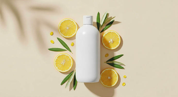 식물 계절 감정 컬러 과일 뷰티 환경 CG 생태계 파일형식 화장품 레몬 잎 자연 배열 여름 상쾌 이미지 디자인 흰색 친환경 재료 편집이미지 편집실사 JPG