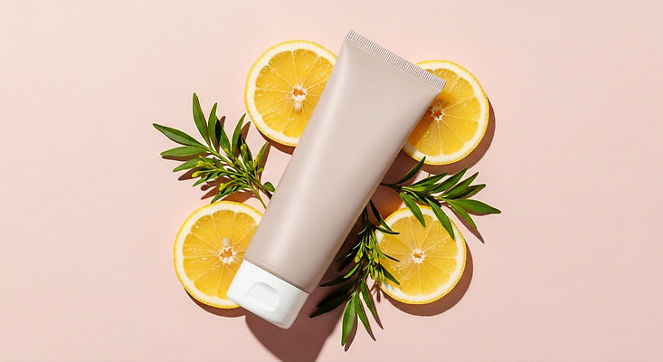 식물 과일 신체부위 뷰티 화장품 CG 생태계 냄새 파일형식 레몬 기초화장품 자연 허브 스킨케어 향기 재료 튜브 피부 뷰티풀 건강 편집이미지 편집실사 JPG