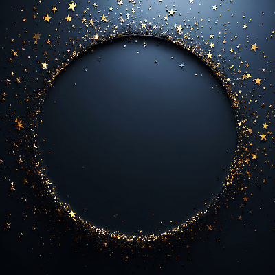 JPG 편집이미지 디자인 별 백그라운드 장식 반짝임 우주 어둠 별자리 금색 원형 화려 분위기 신비 이미지편집 자연요소 도형 컬러 컨셉 모션 파일형식